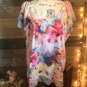 🌺 Indigo Soul 2X Blouse